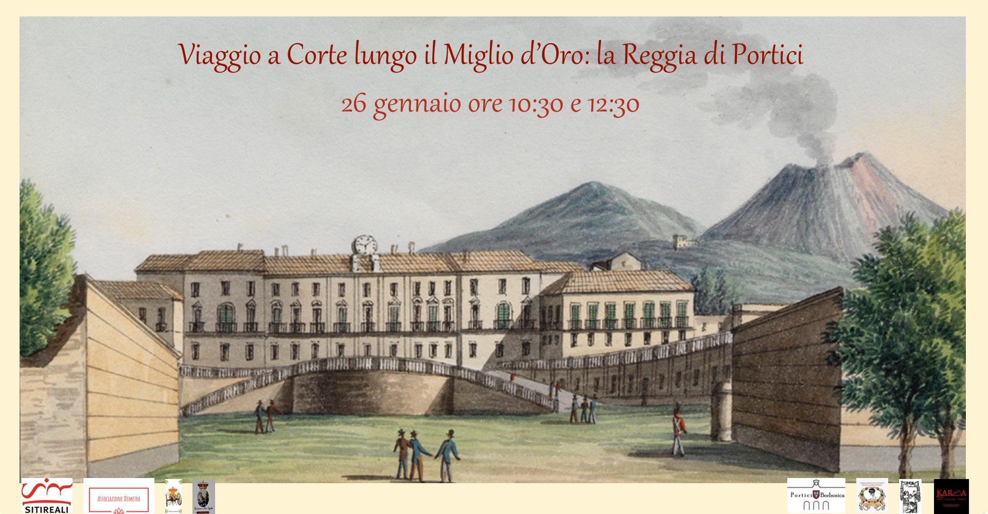 Viaggio a Corte. Reggia di Portici