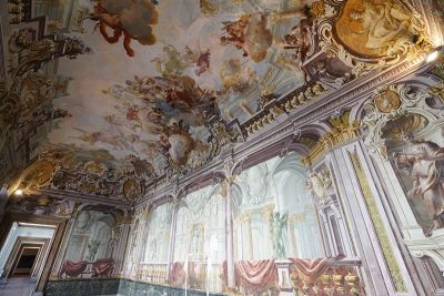 sala delle guardie soffitto